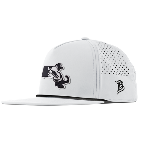 Massachusetts Vintage Flat 5 Panel Rope White