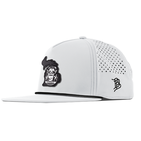 Michigan Vintage Flat 5 Panel Rope White