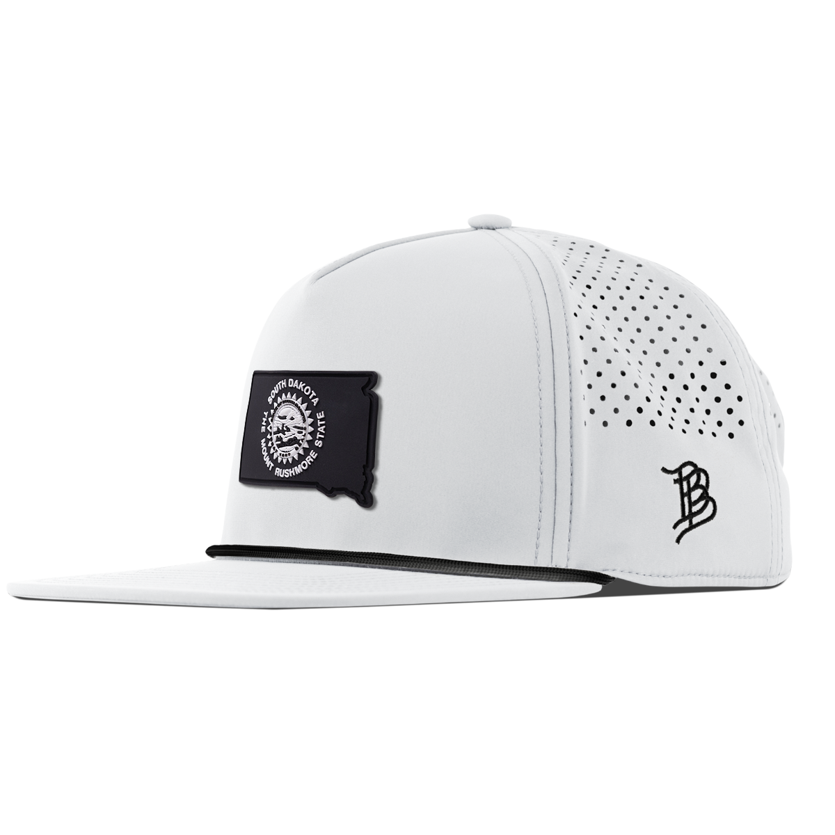 South Dakota Vintage Flat 5 Panel Rope White