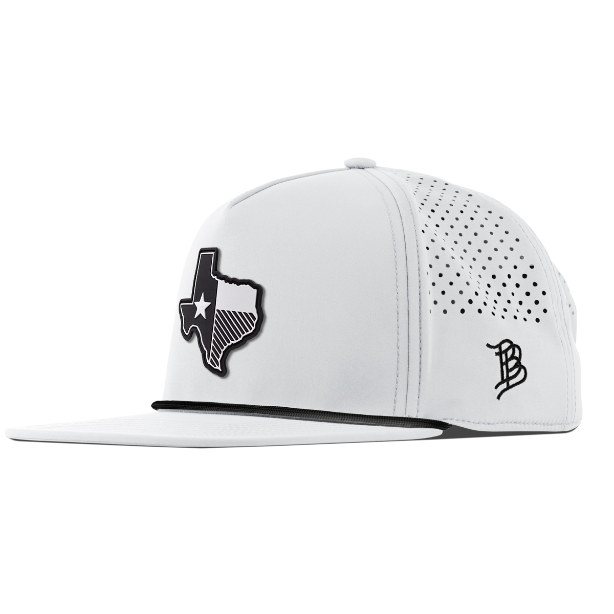 Texas Vintage Flat 5 Panel Rope White
