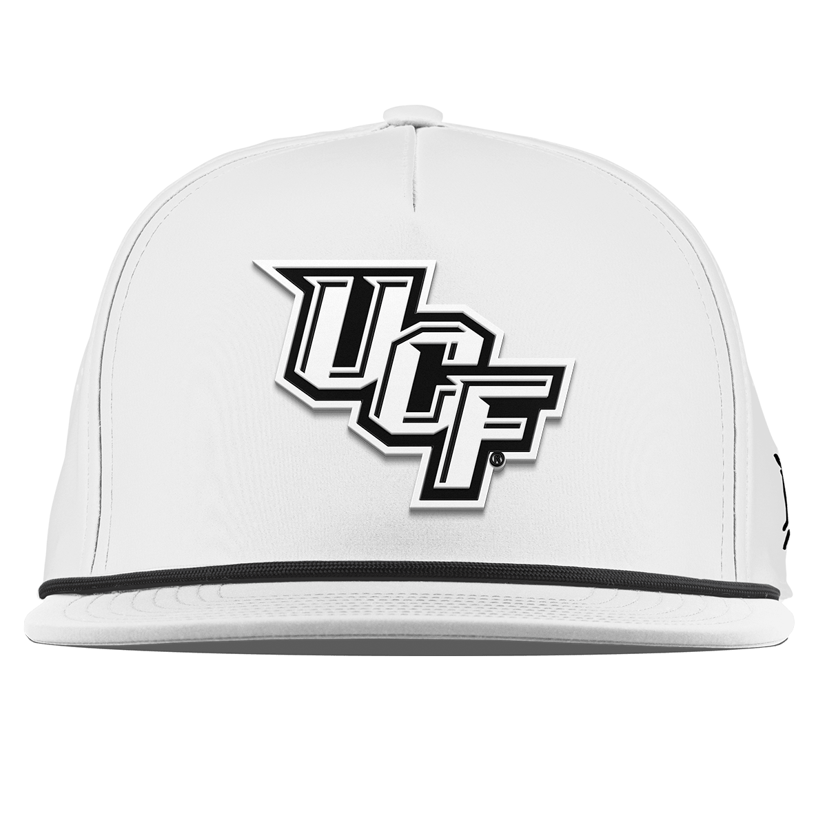 University of Central Florida "UCF Vintage Team Logo" Flat 5 Panel Rope White