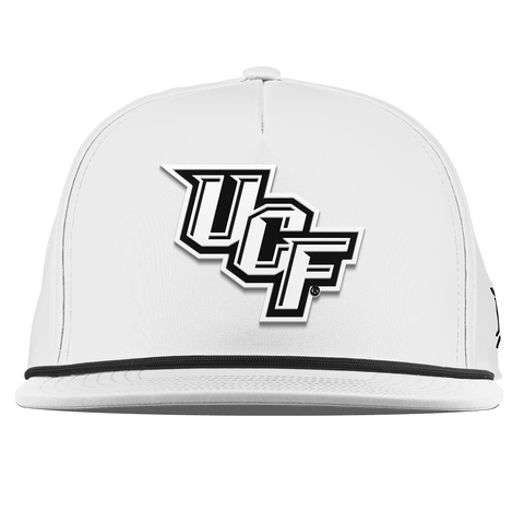 University of Central Florida "UCF Vintage Team Logo" Flat 5 Panel Rope White
