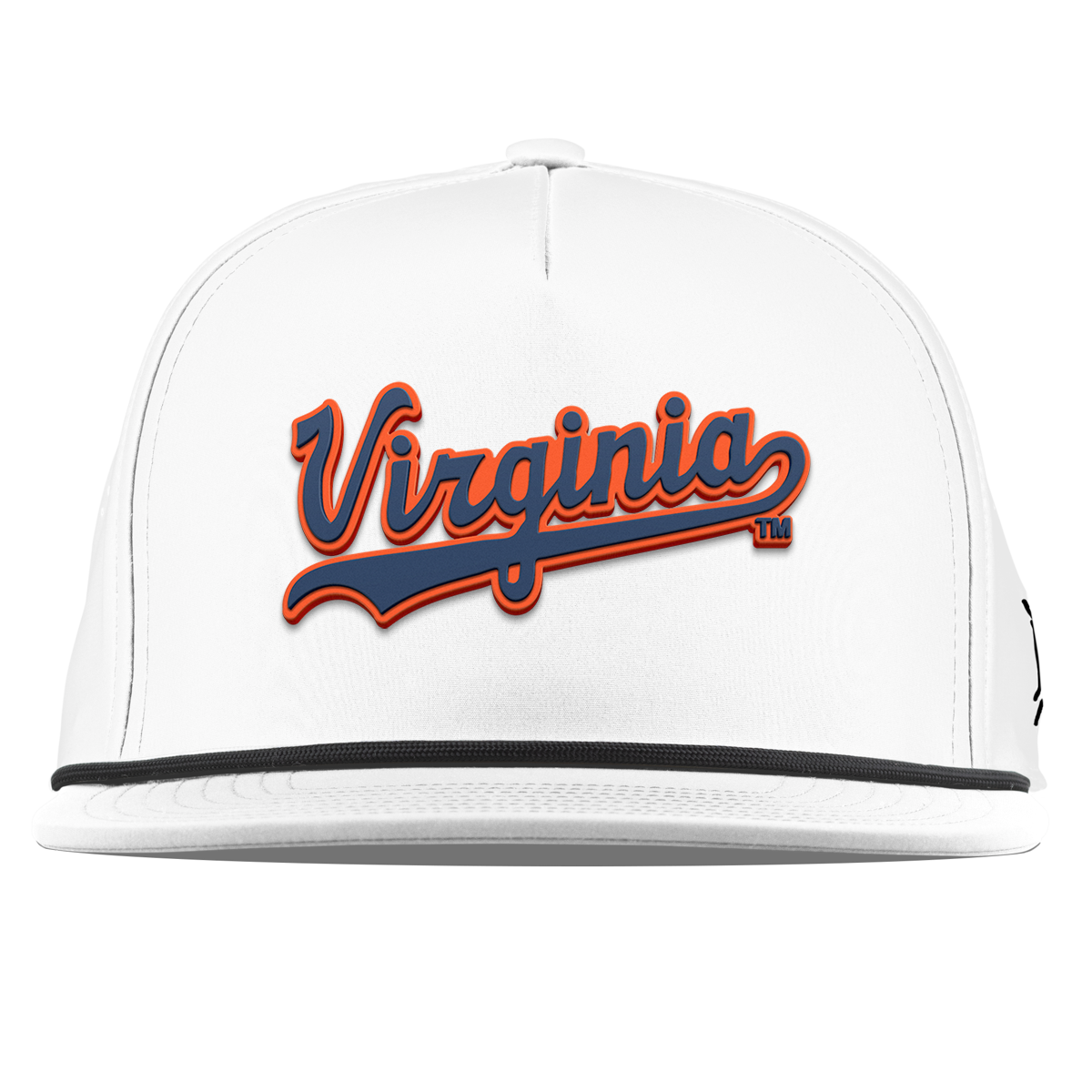 University of Virginia "Virginia Script" Flat 5 Panel Rope White