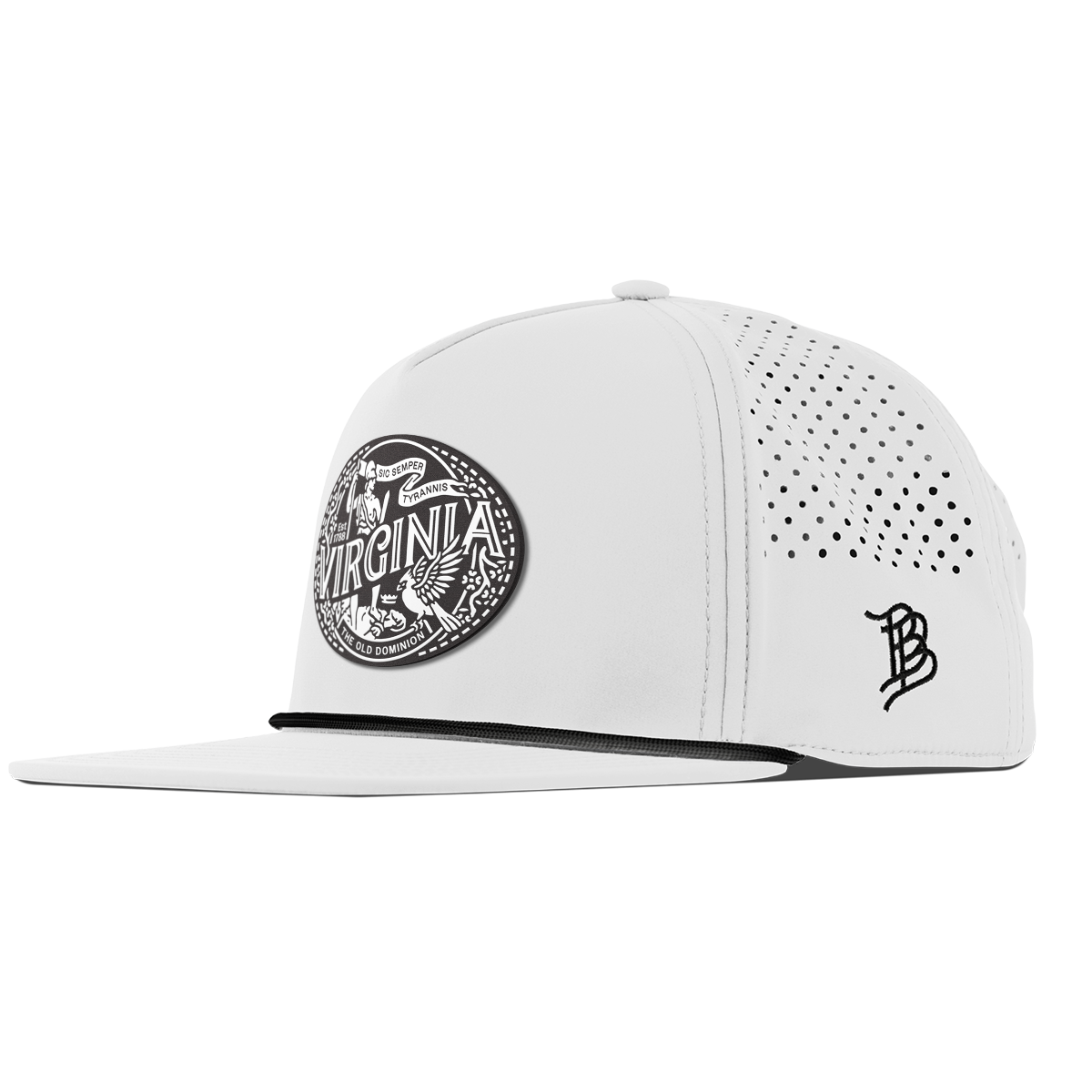 Virginia Traveler Flat 5 Panel Rope White