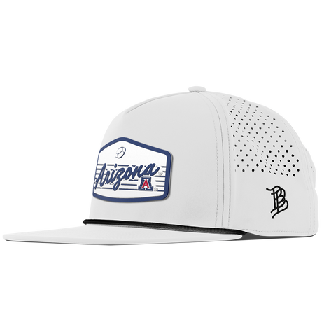 University of Arizona "Wildcats Football" Flat 5 Panel Rope White