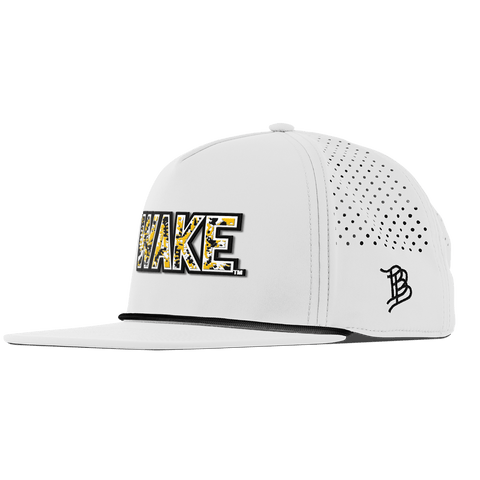 Wake Forest University "Wake Tie Dye" Flat 5 Panel Rope White