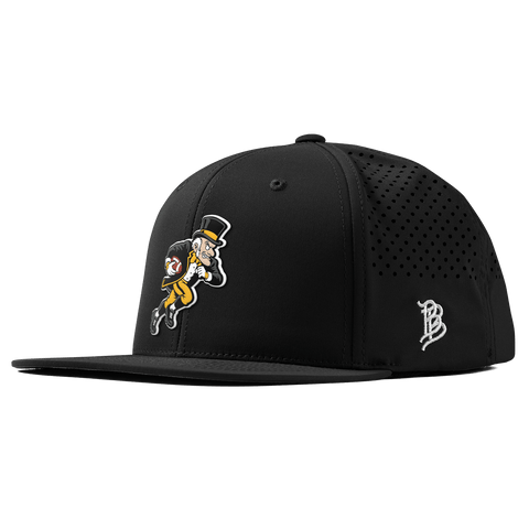 Wake Forest University "Rushing Deacon" Flat Performance Black
