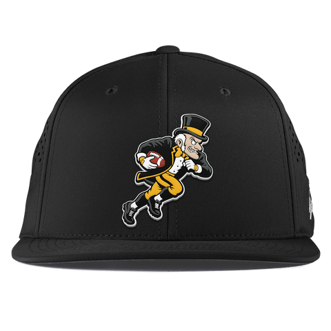 Wake Forest University "Rushing Deacon" Flat Performance Black