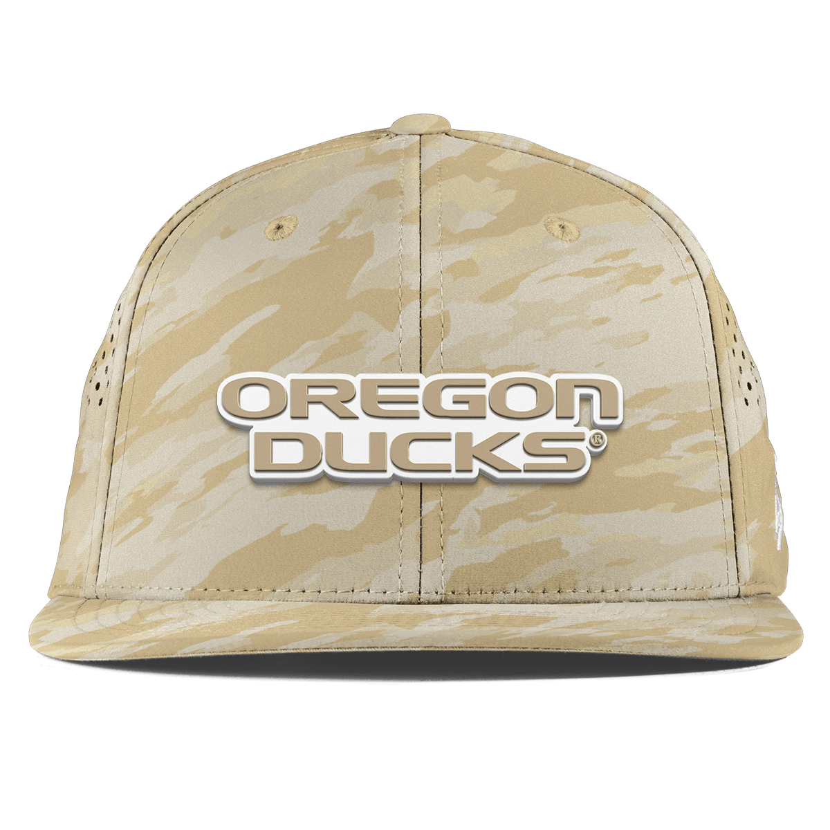 University of Oregon "Oregon Desert Camo Series" Flat Performance Desert Camo