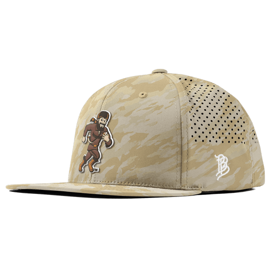 West Virginia University "WVU Mountaineer Football Logo" Flat Performance Desert Camo