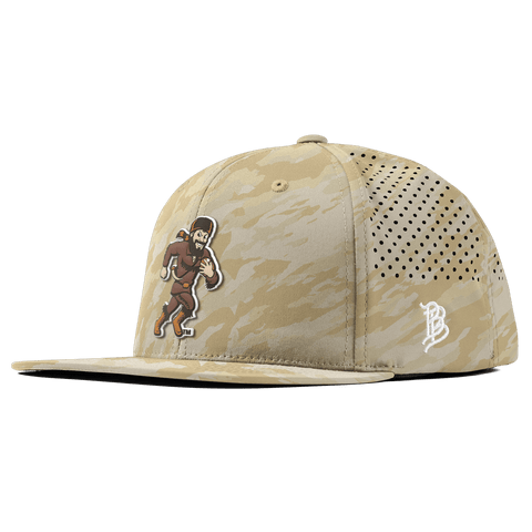 West Virginia University "WVU Mountaineer Football Logo" Flat Performance Desert Camo