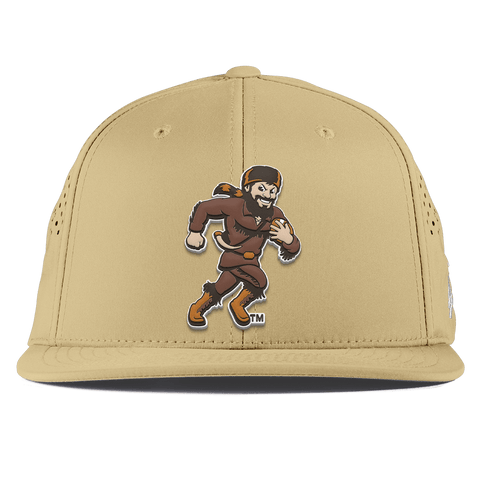 West Virginia University "WVU Mountaineer Football Logo" Flat Performance Desert