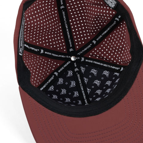 Bare Flat Performance Maroon