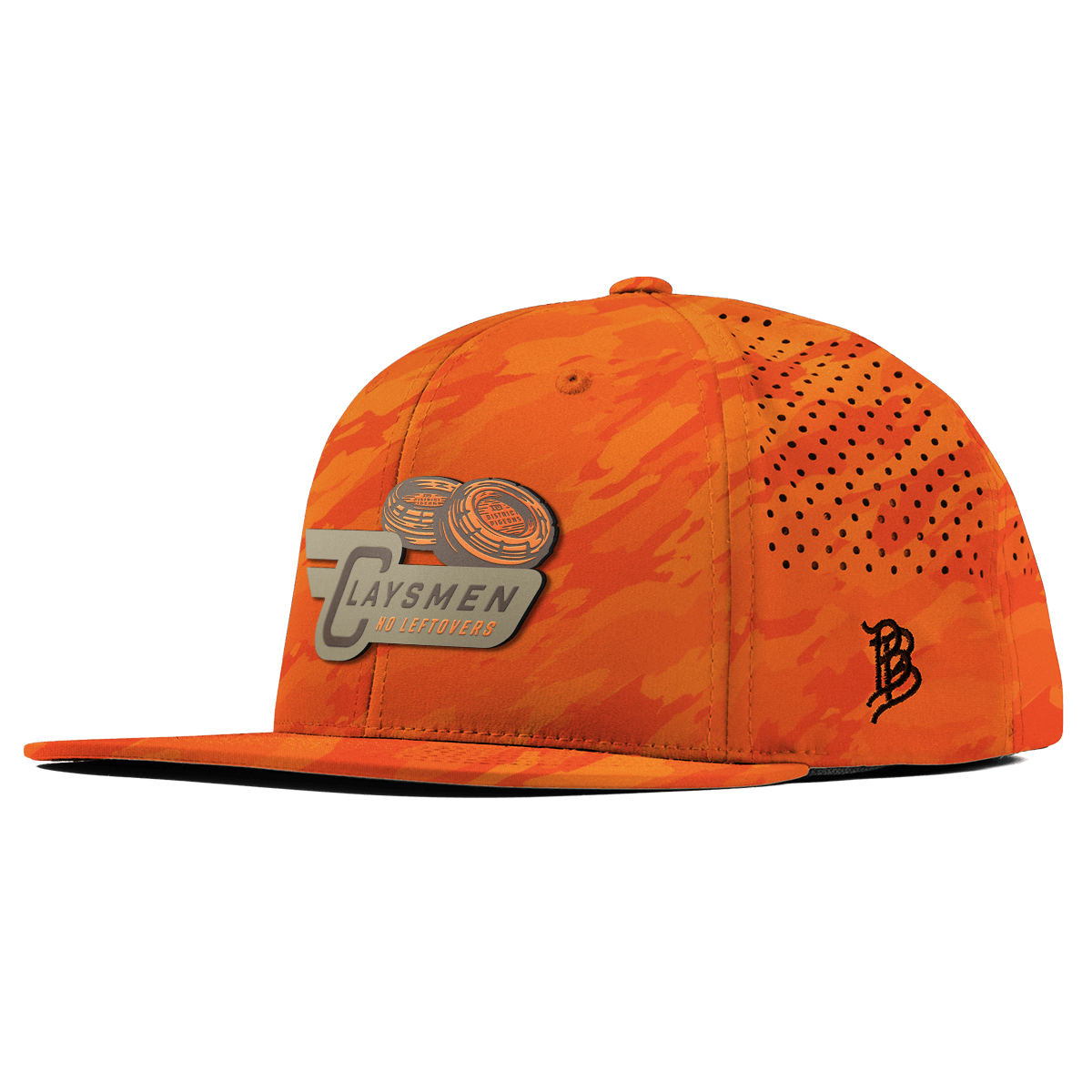 Claysmen Flat Performance Blaze Orange Camo