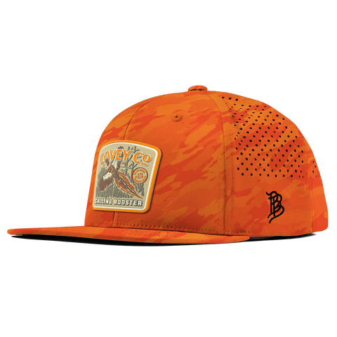 Covey Co Flat Performance Blaze Orange Camo