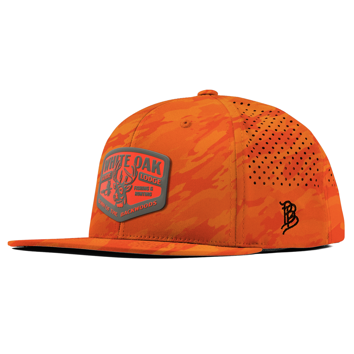 White Oak Flat Performance Blaze Orange Camo