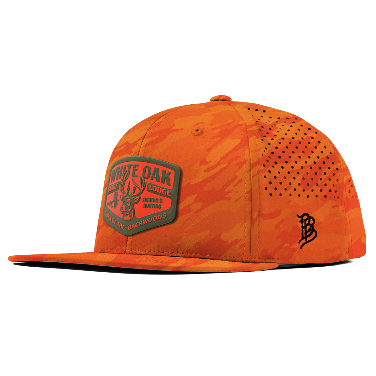 White Oak Flat Performance Blaze Orange Camo