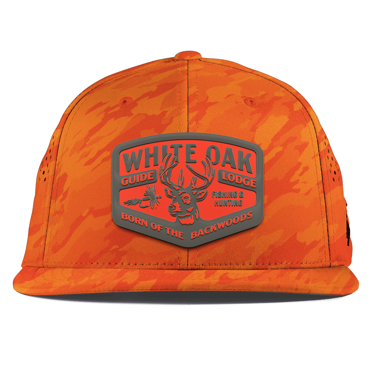 White Oak Flat Performance Blaze Orange Camo