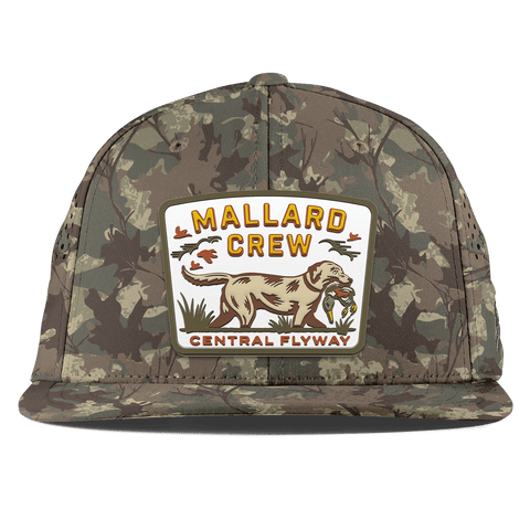 Mallard Crew Flat Performance Timber Camo