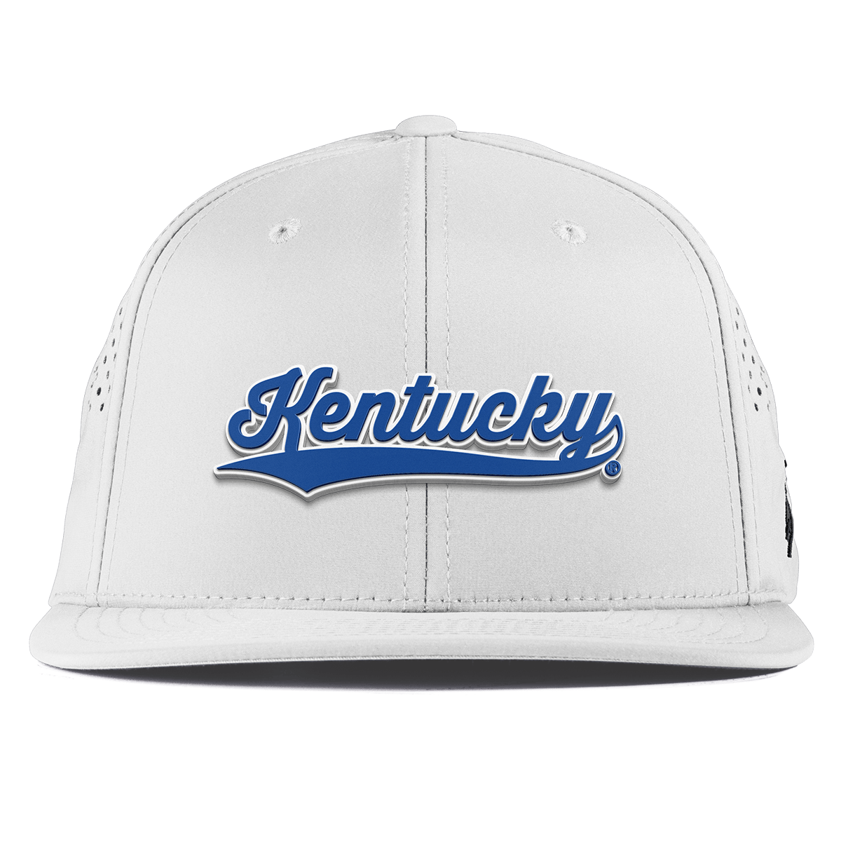 University of Kentucky "Kentucky Script" Flat Performance White 