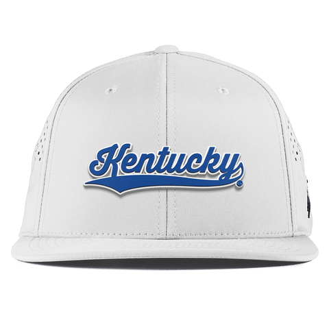 University of Kentucky "Kentucky Script" Flat Performance White 