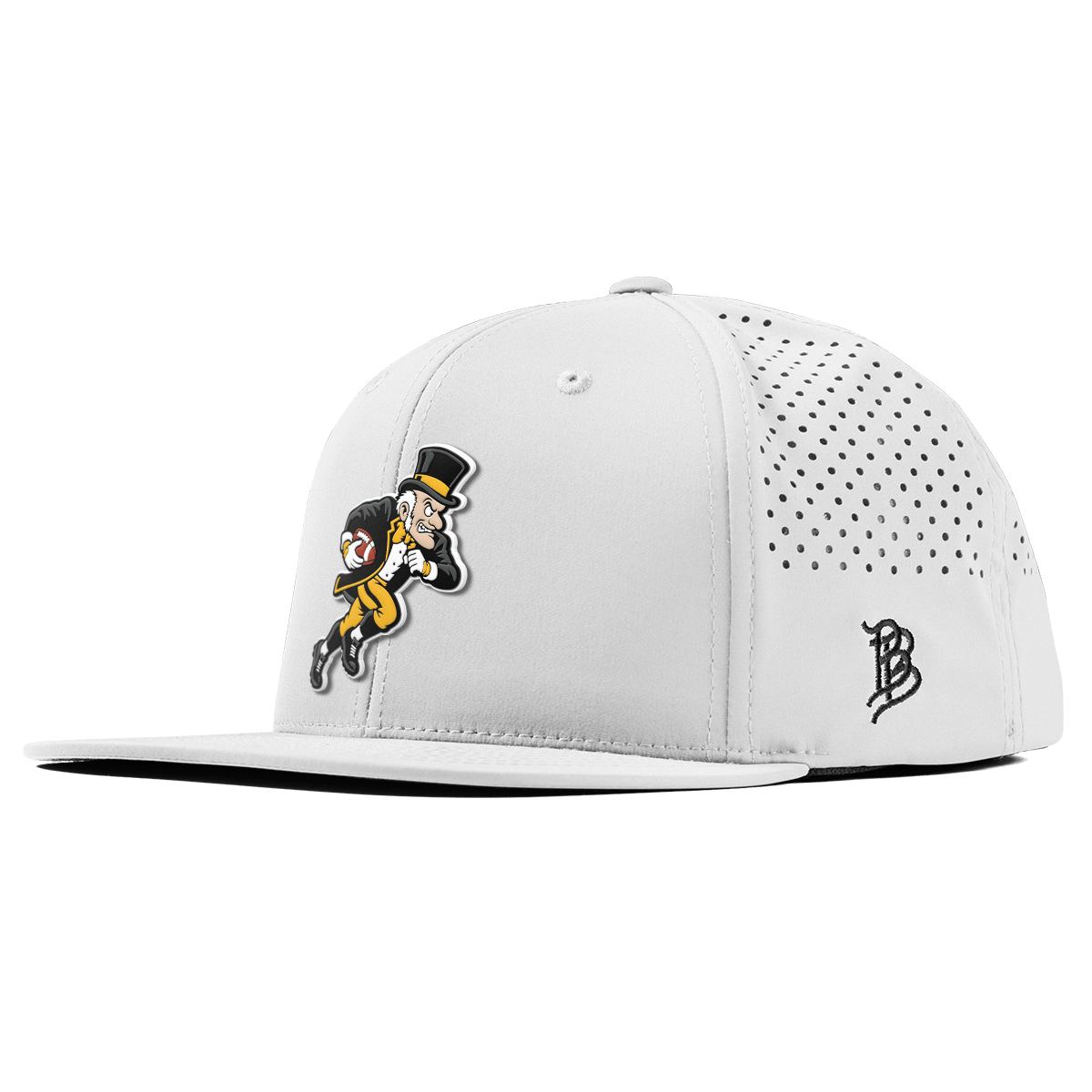 Wake Forest University "Rushing Deacon" Flat Performance White