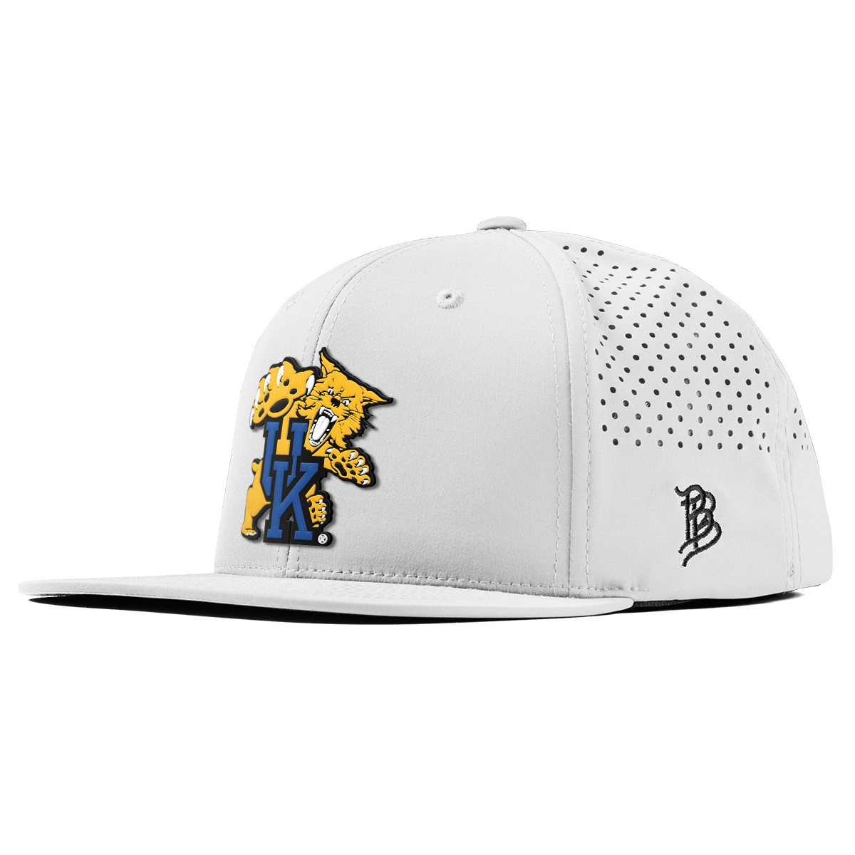 University of Kentucky "The Wildcat" Flat Performance White 