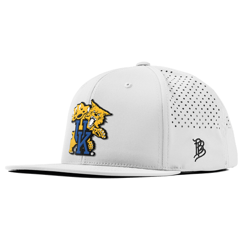 University of Kentucky "The Wildcat" Flat Performance White 