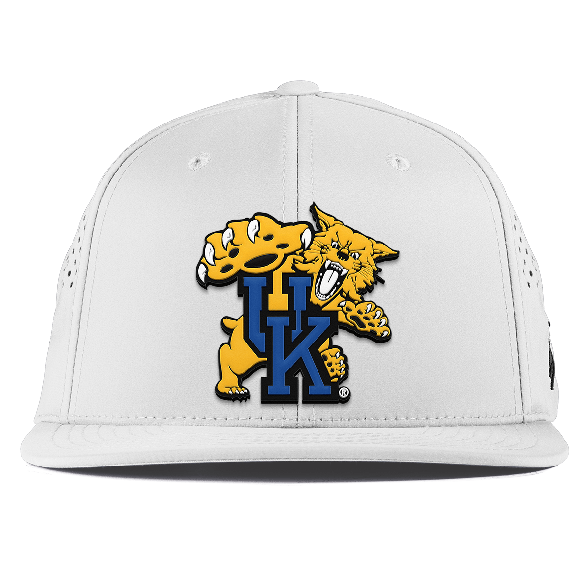 University of Kentucky "The Wildcat" Flat Performance White 