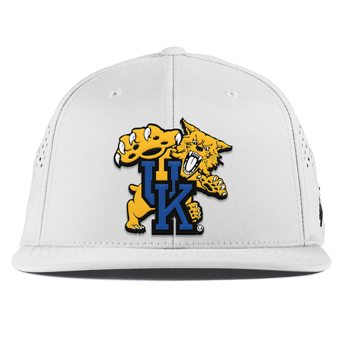 University of Kentucky "The Wildcat" Flat Performance White 