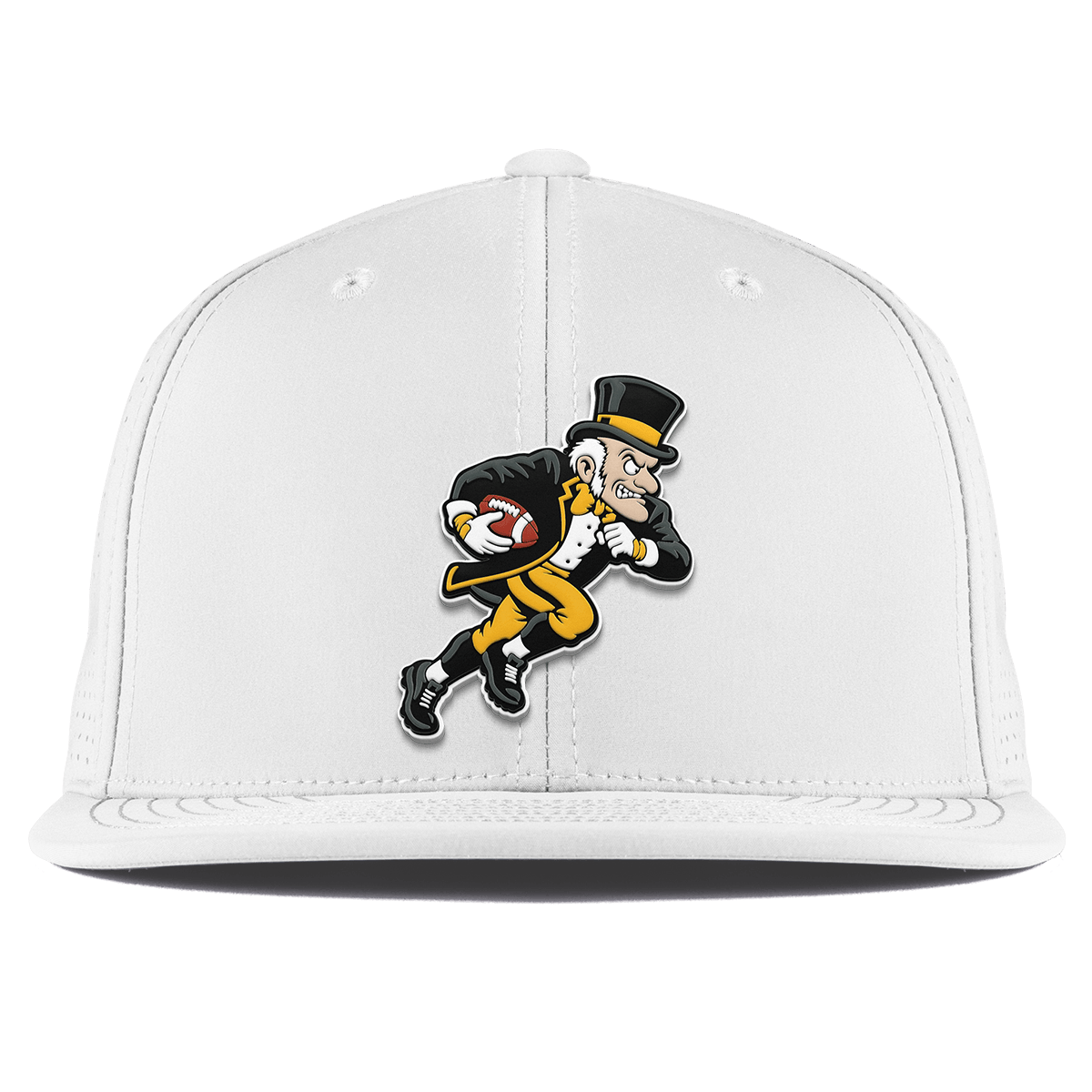 Wake Forest University "Rushing Deacon" Flat Elite XGen® White