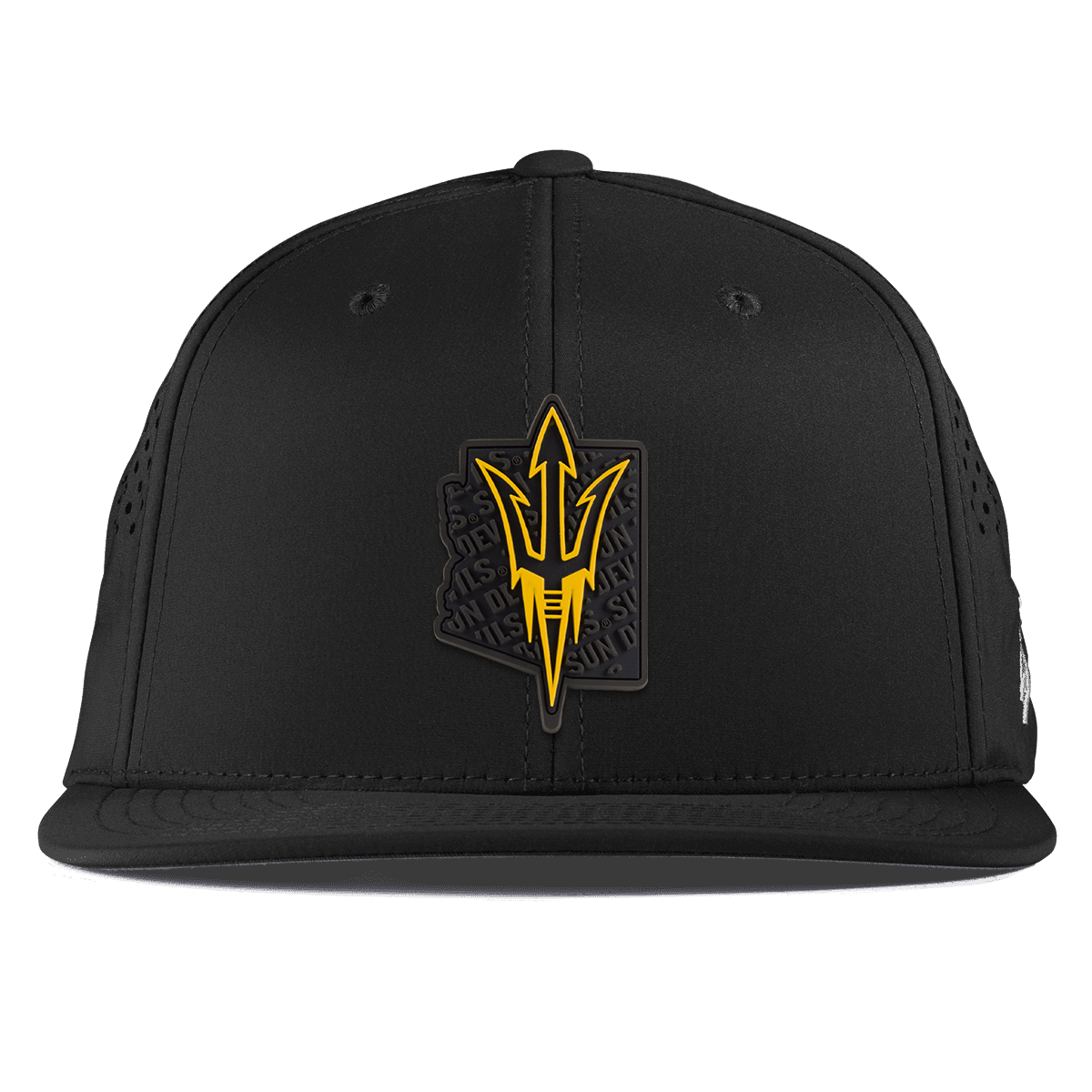Arizona State University "ASU Blackout Pitchfork" Flat Performance Black