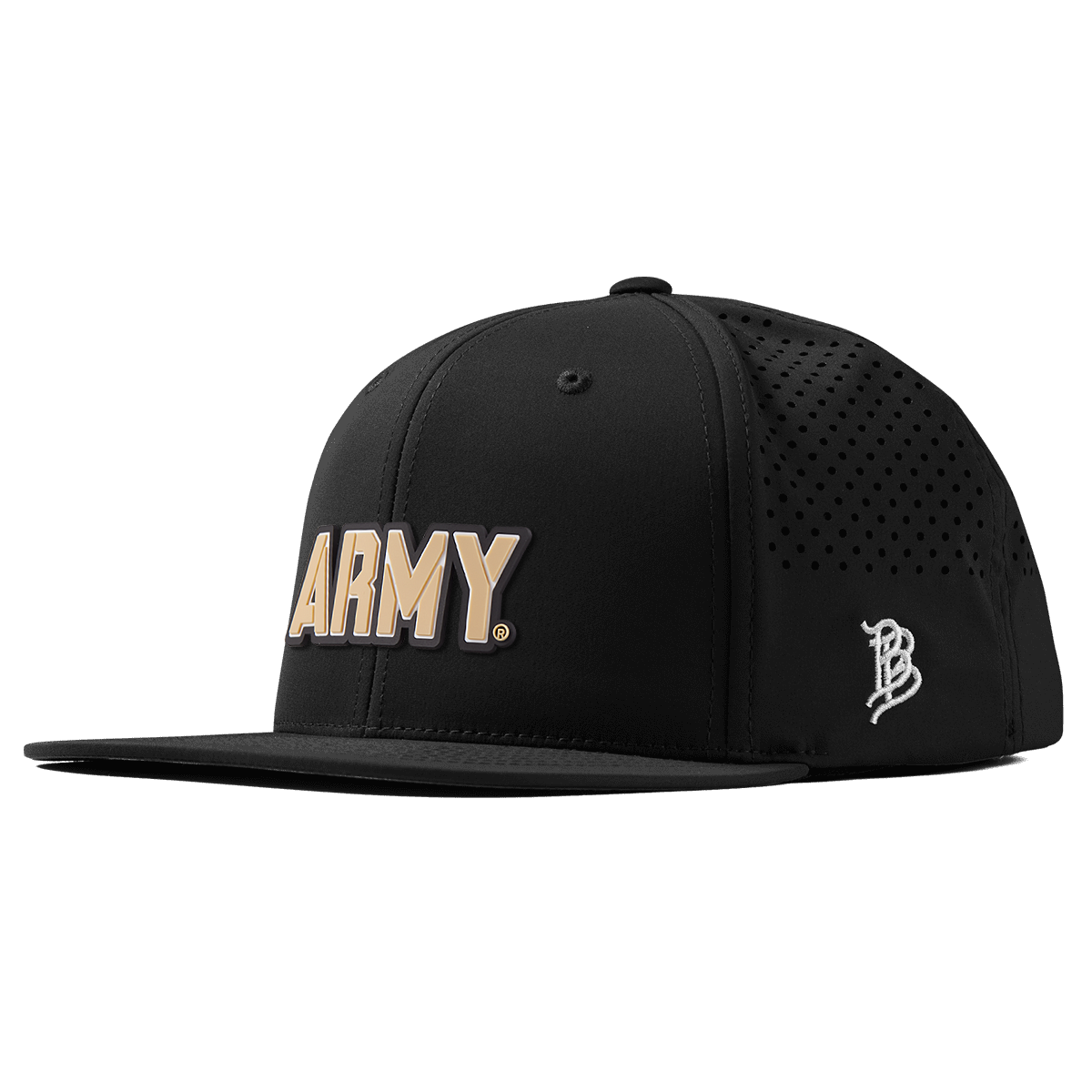 Army "Army West Point Gold Block" Flat Performance Black