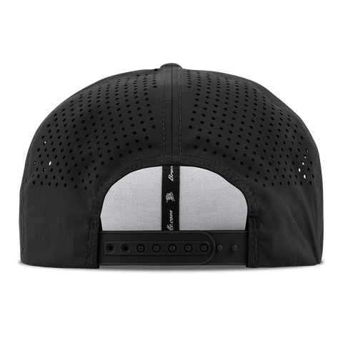 Louisiana 18 Flat Performance Back Black