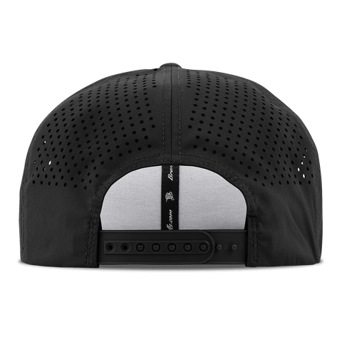 Louisiana State University "LSU Tigers Block" Flat Performance Back Black