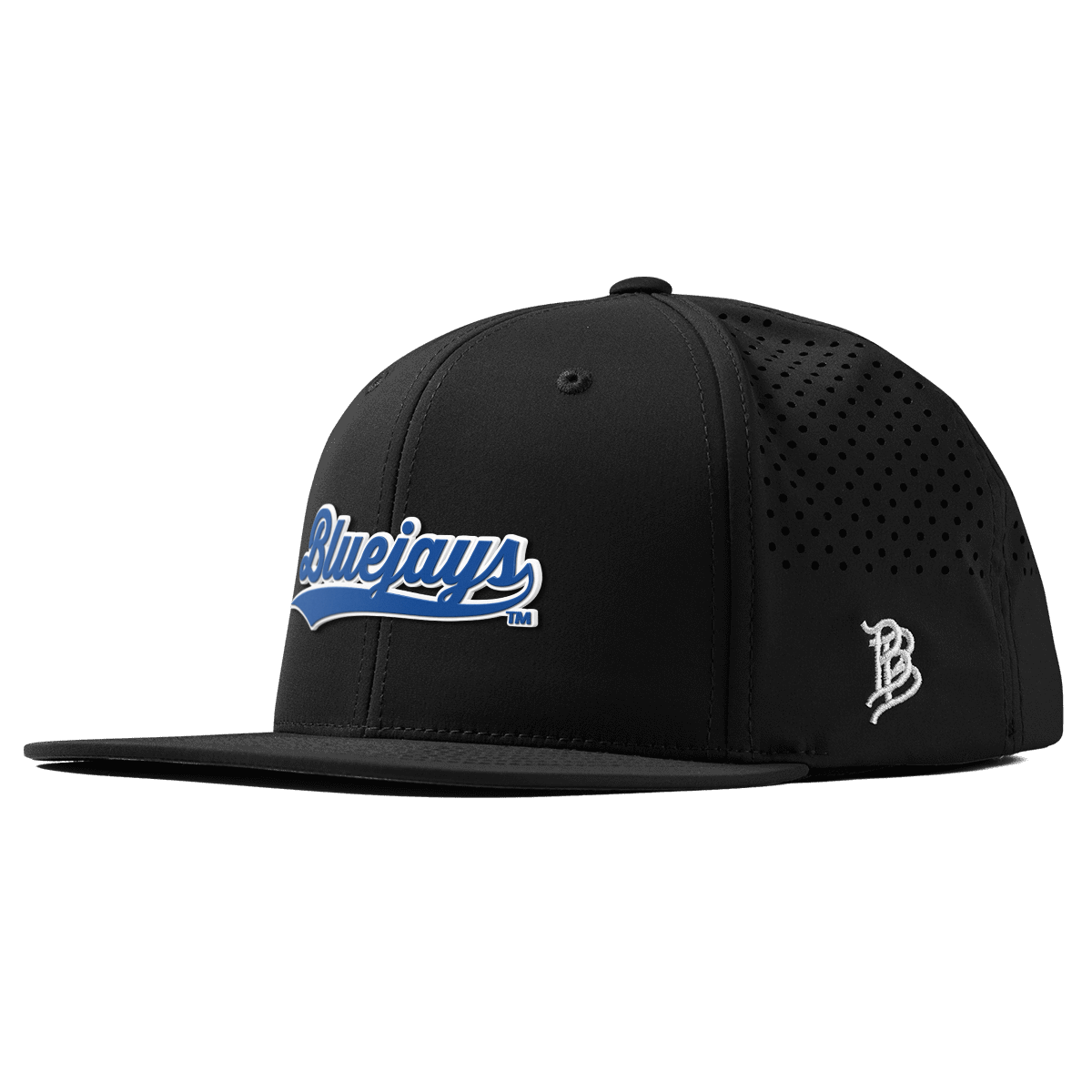 Creighton University "Bluejays Script" Flat Performance Black