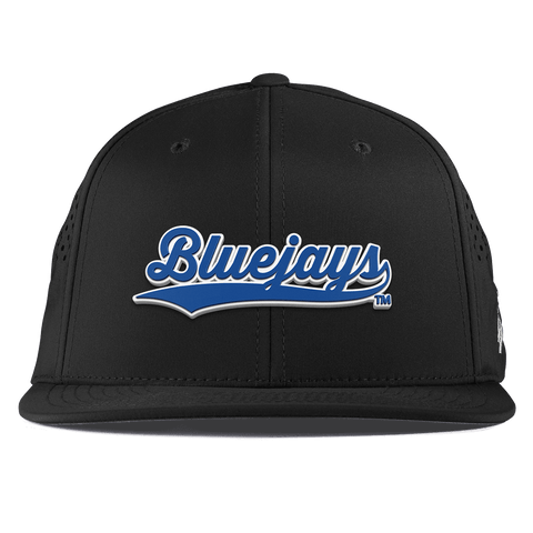 Creighton University "Bluejays Script" Flat Performance Black