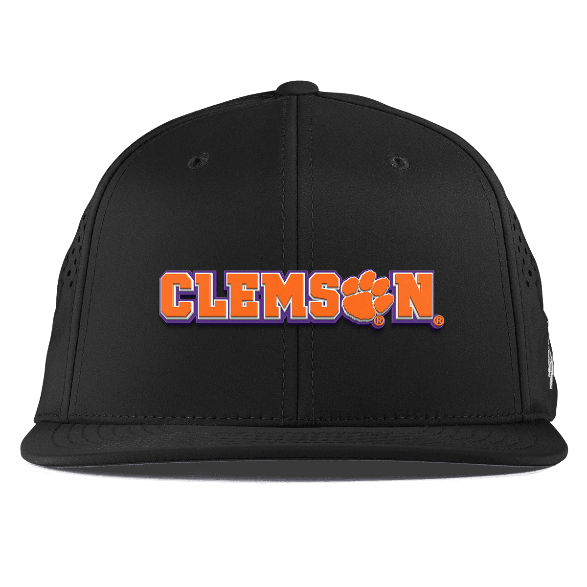 Clemson University "Clemson Block" Flat Performance Black