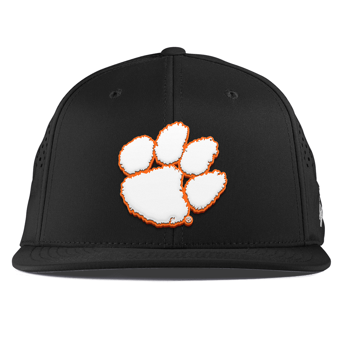 Clemson University "Clemson Tigers Paw" Flat Performance Black