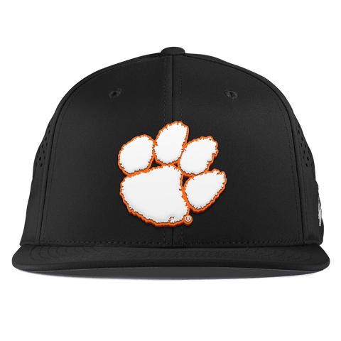 Clemson University "Clemson Tigers Paw" Flat Performance Black