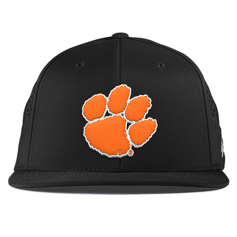 Clemson University "Clemson Tiger Paw" Flat Performance Black
