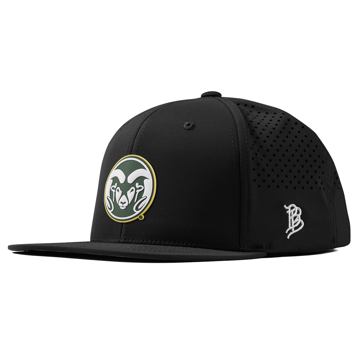 Colorado State University "Colorado State Team Logo" Flat Performance Black