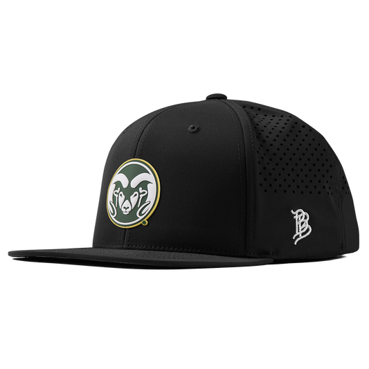 Colorado State University "Colorado State Team Logo" Flat Performance Black