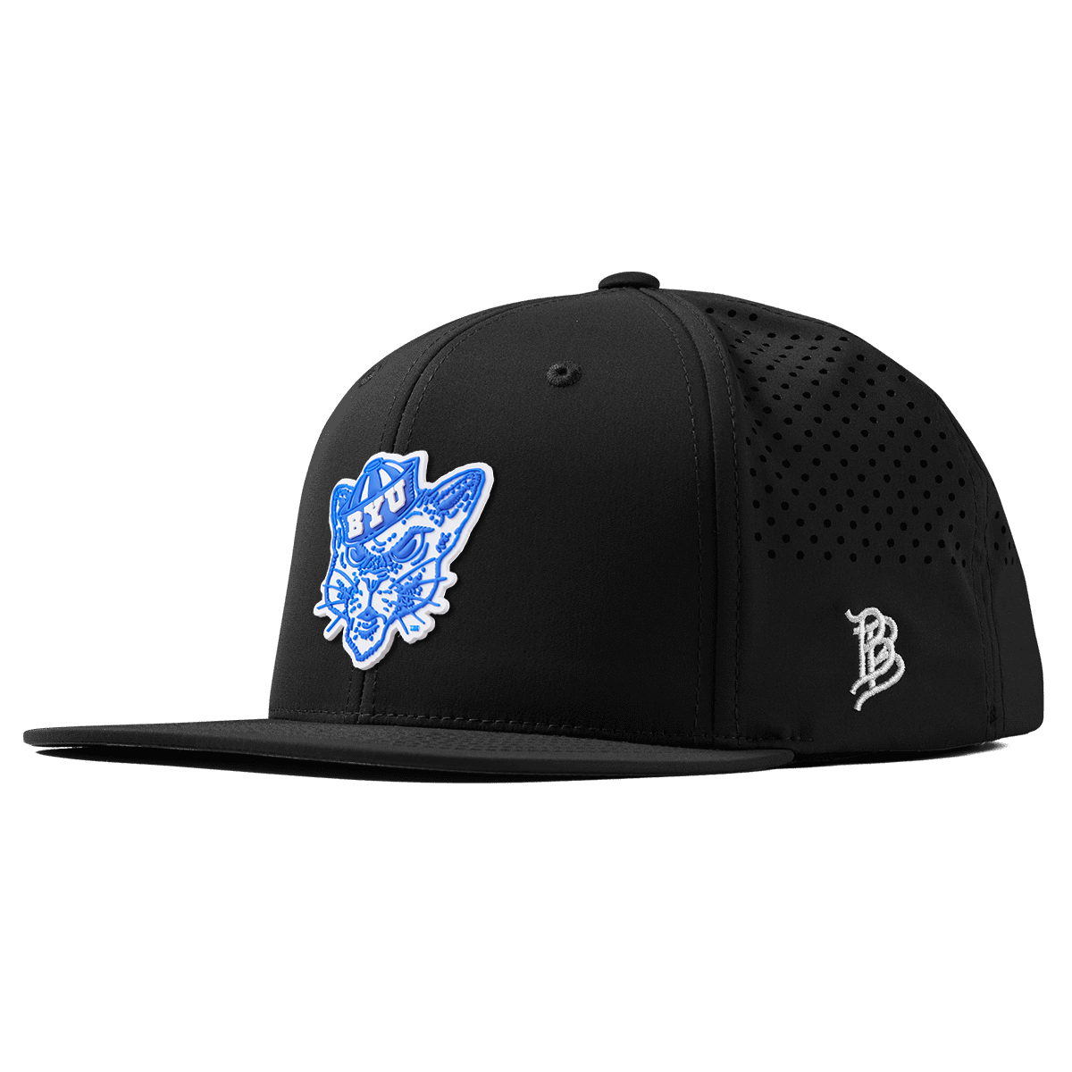 BYU "Cosmo The Cougar" Flat Performance Black 