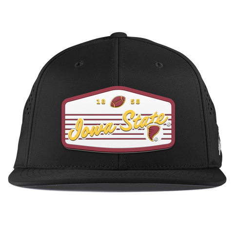 Iowa State University "Cyclones Football" Flat Performance Black