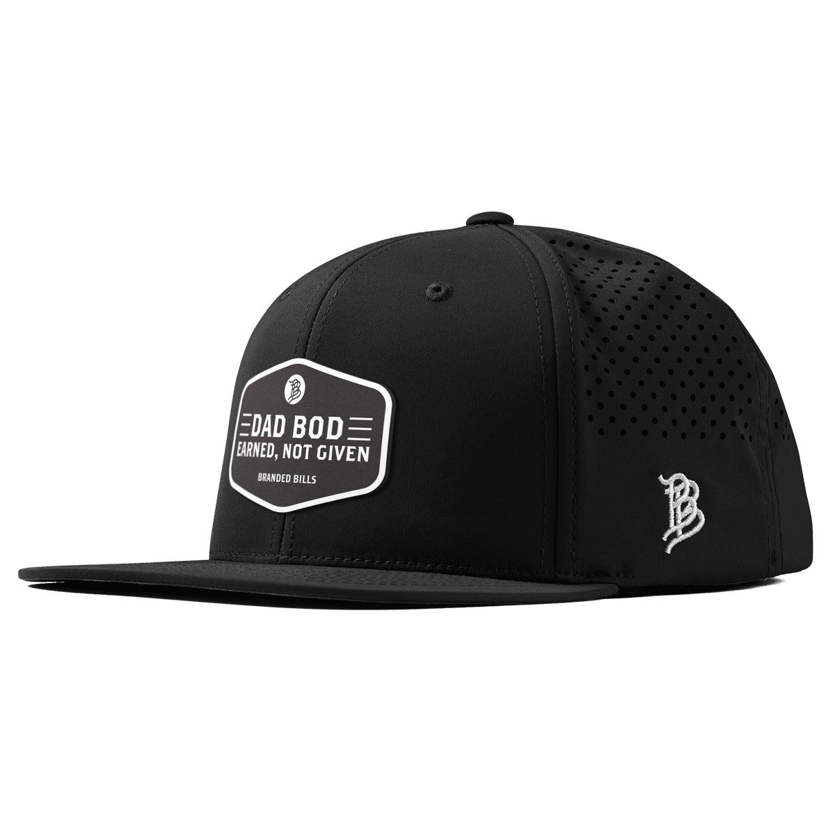 Dad Bod Flat Performance Black 