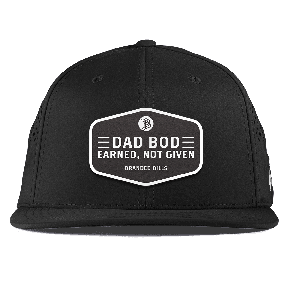 Dad Bod Flat Performance Black 