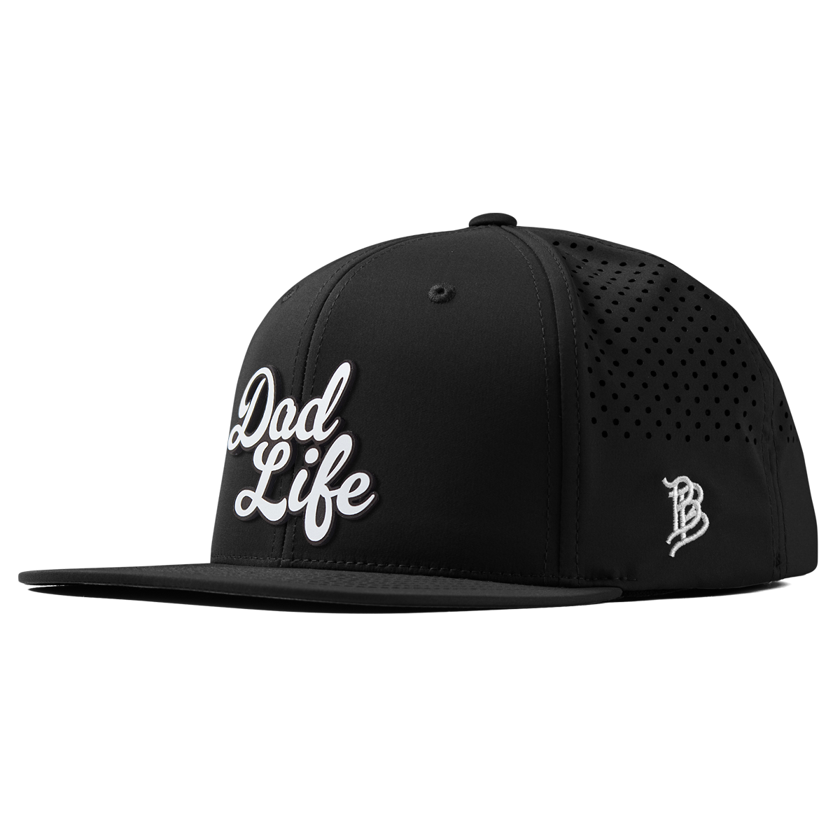 Dad Life Script Flat Performance Black