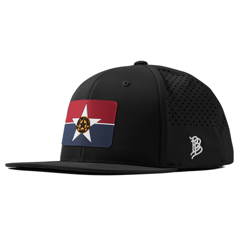 Dallas Flag Flat Performance Black