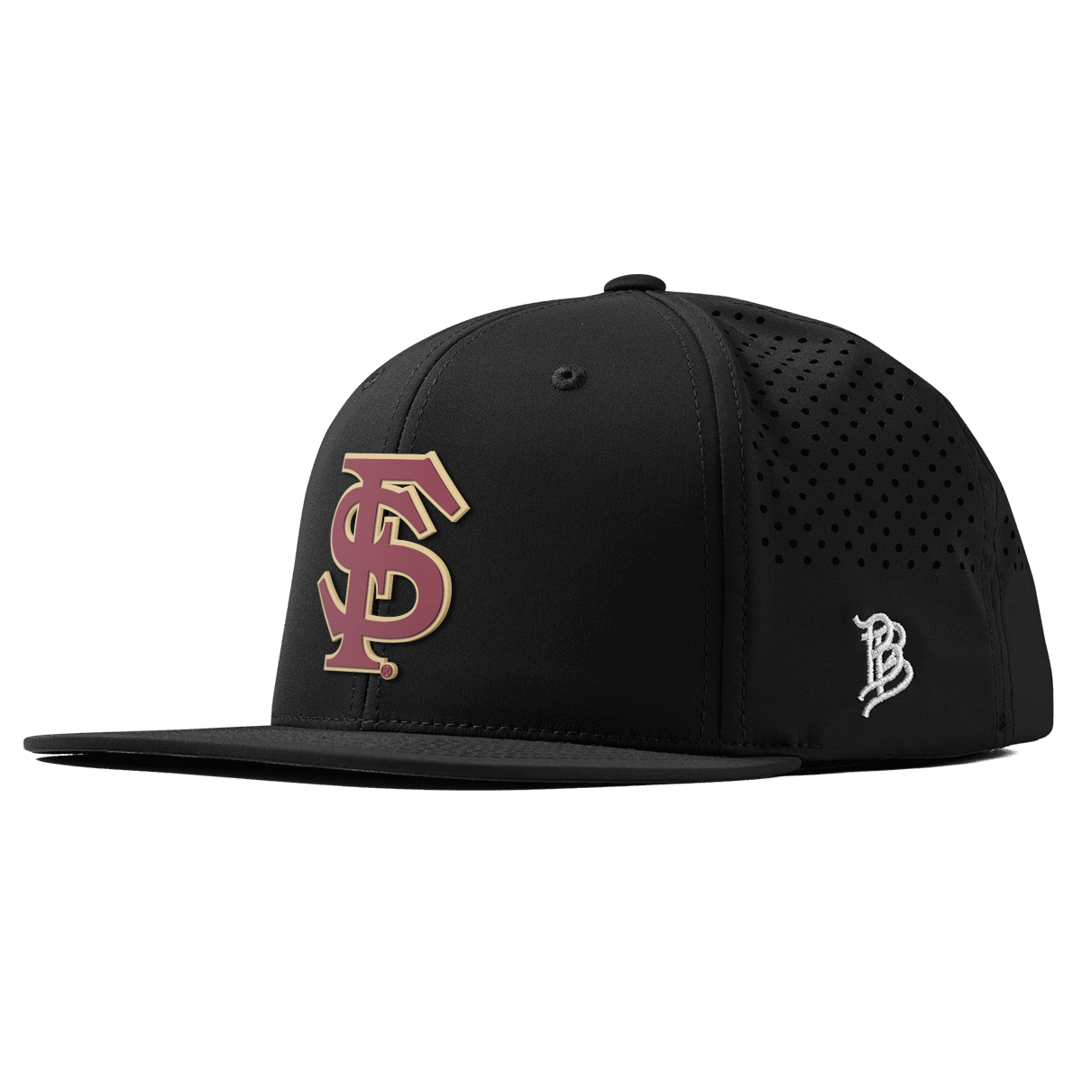 Florida State University "FSU Block" Flat Performance Black